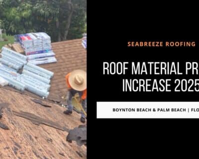 Roof Materials Prices Increase 2025