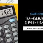 Tax‑Free Hurricane Prep Supplies – New 2025 Rules Go Live August 1